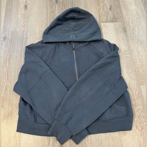 Scuba Oversized Half-Zip Hoodie